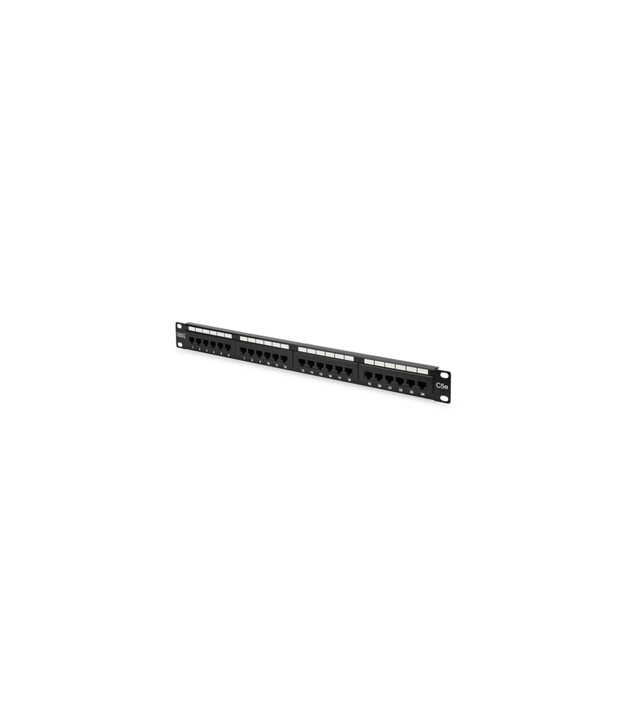 PATCH PANEL CAT 5E 24 PUERTOS WIREPLUSS ACC-PATCH24-5