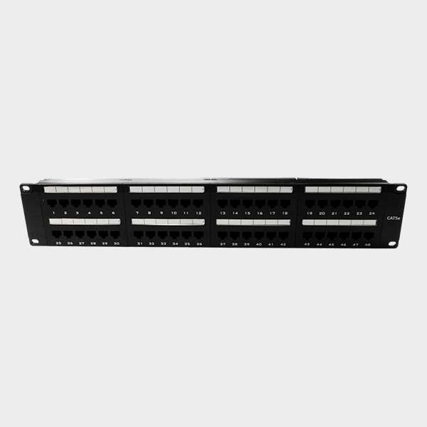 PATCH PANEL CAT 5E 48 PUERTOS WIREPLUSS ACC-PATCH48-5