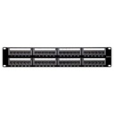 PATCH PANEL CAT 6 48 PUERTOS QNET RACKEABLE 19" QNET6PP48