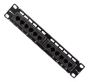 PATCH PANEL ONLINK 12 PUERTOS CATEGORIA 5E 19" 1U PN-UTP5E12