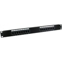 PATCH PANEL ONLINK 12 PUERTOS CATEGORIA 6 19" 1U PN-UTP612