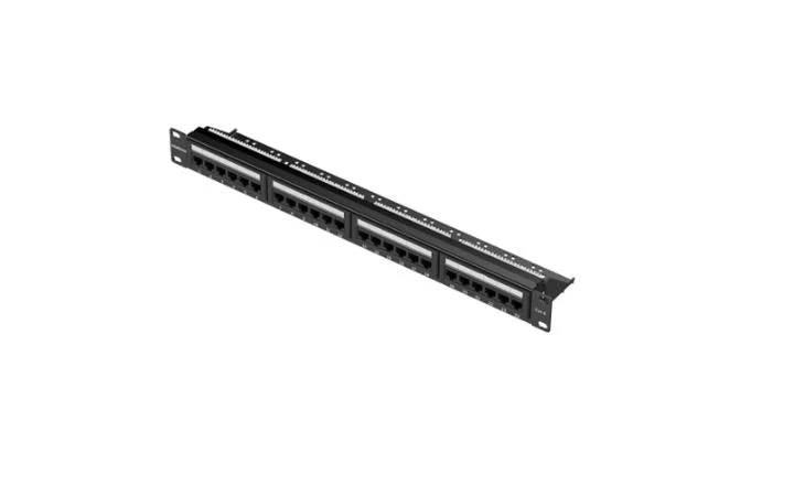 PATCH PANEL ONLINK 24 PUERTOS CATEGORIA 5E 19" 1U PN-UTP5E24