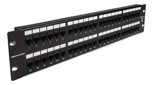PATCH PANEL ONLINK 48 PUERTOS CATEGORIA 5E 19" 2U PN-UTP5E48