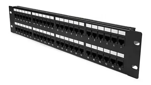 PATCH PANEL STC CAT 5E 48 PUERTOS RJ45 19" STC-5EPP48