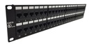PATCH PANEL STC CAT 6 48 PUERTOS RJ45 19" STC-6PP48