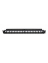 PATCH PANEL TERA-MAX SIEMON 24 PUERTOS MODULAR VACIO PLANO COLOR NEGRO 1RU TM-PNLZ-24-01