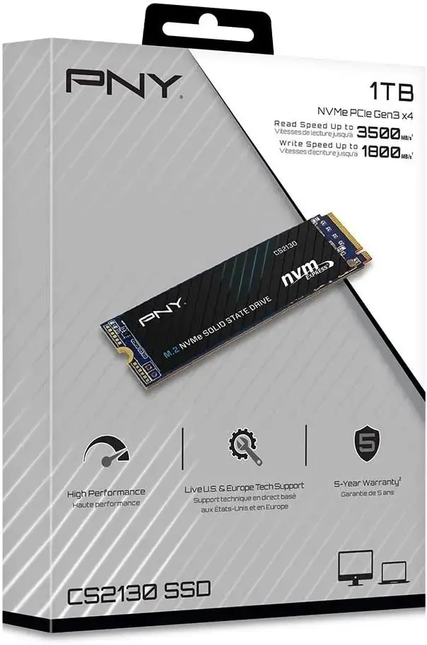 DISCO DURO SOLIDO | PNY | 1TB | M.2 | 2280 | GEN 3X 4 | PCIE | NVME
