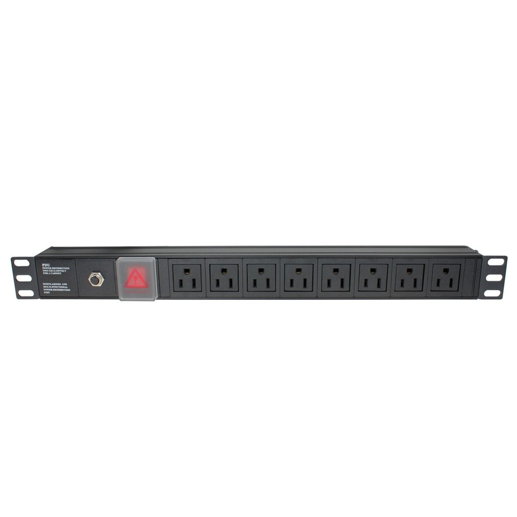 PDU REGLETA MULTITOMA WIREPLUS PDU-8 RACK SUPRESOR DE PICO