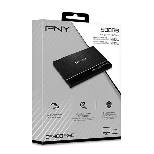 DISCO DURO SOLIDO | PNY | 500GB | TECNOLOGIA M.2 | 2280 | GEN 3X 4 | PCIE | NVME