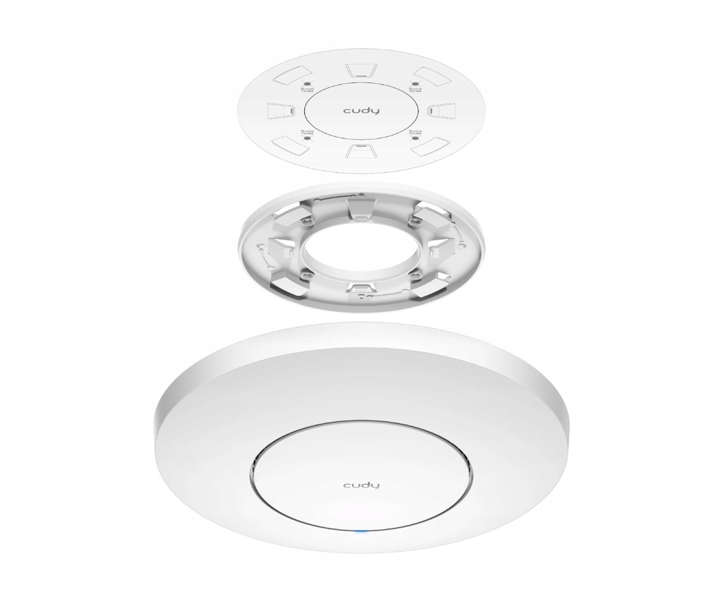 PUNTO DE ACCESO CUDY AP3000_P WIFI 6 GIGABIT AX3000 DUAL BAND 2.4|5GHZ INTERIORES 1 PUERTO 2.5G POE 48V 60MTS