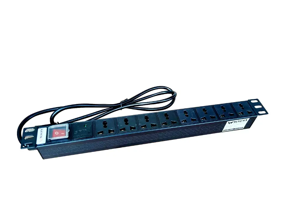 PDU REGLETA MULTITOMA BEGPROD PDU-8 RACK SUPRESOR DE PICO 15A / 482.6MM