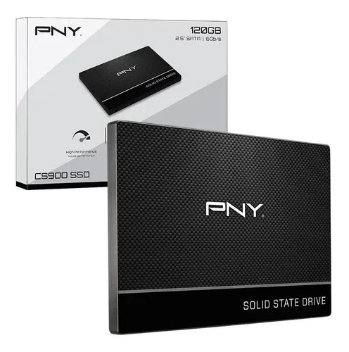DISCO DURO SOLIDO | PNY | CS900 | 120GB | SSD | 2.5" | SATA 3