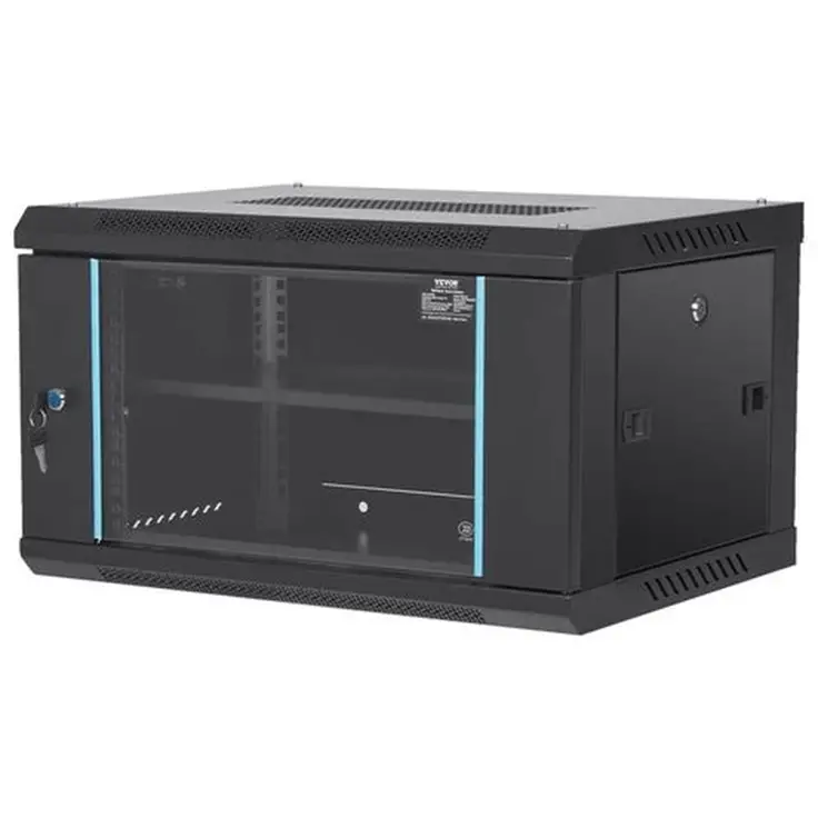 RACK CERRADO GABINETE BEGPROD 6 UNIDADES MEDIDAS 600X350X450 RACKBP6U