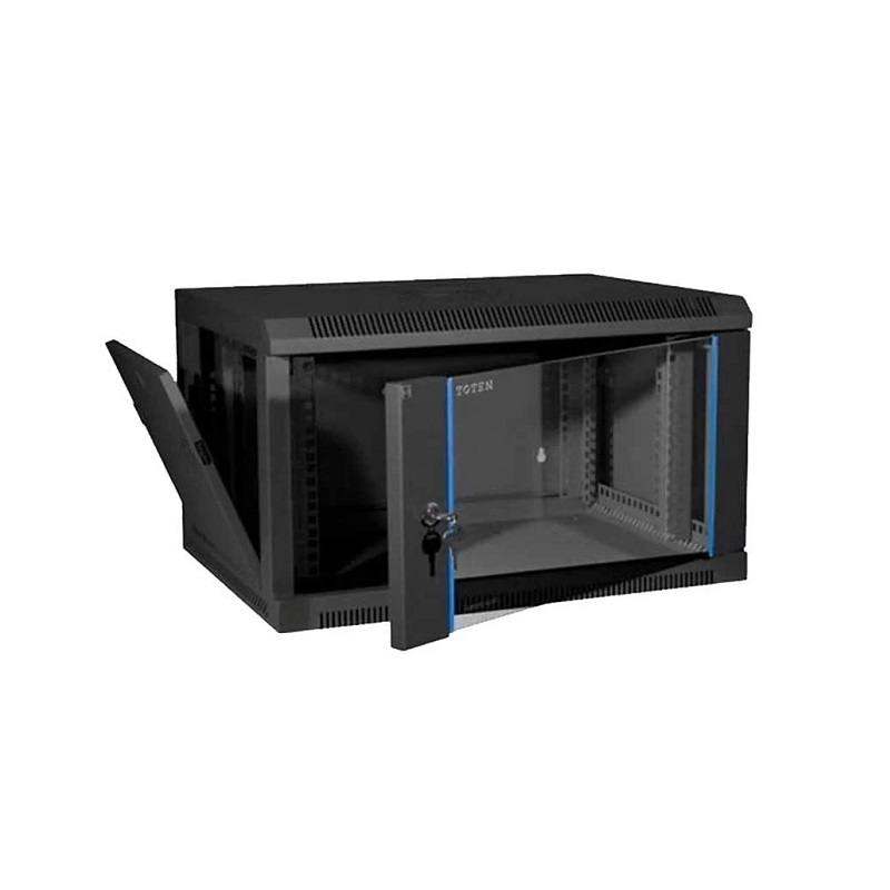 RACK CERRADO GABINETE BEGPROD 6 UNIDADES MEDIDAS 600X350X450 RACKBP6U