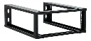 RACK DE PARED ABIERTO 4 UNIDADES ONLINK NEGRO METALICO R-4U-A
