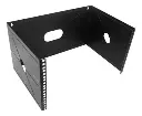 RACK DE PARED ABIERTO 6 UNIDADES ONLINK NEGRO METALICO R-6U-A