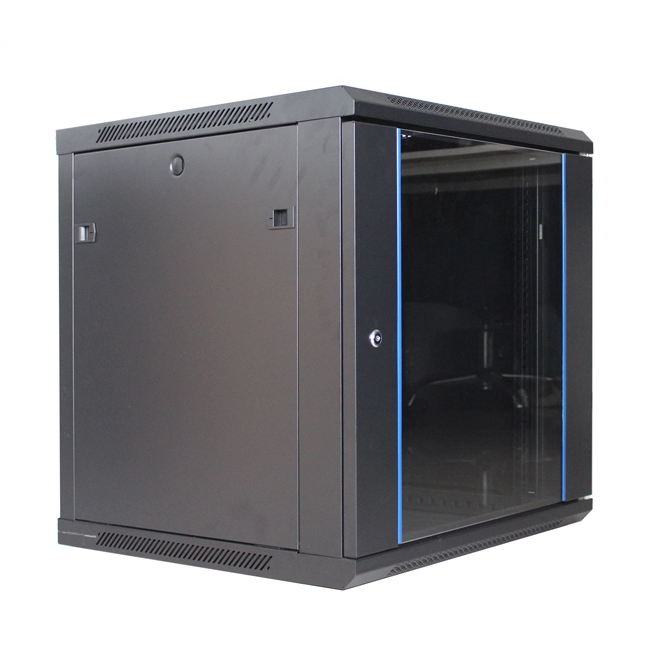 RACK DE PARED CERRADO 15U 600X450X769MM CON PUERTA DE VIDRIO OL-WS6415 ...