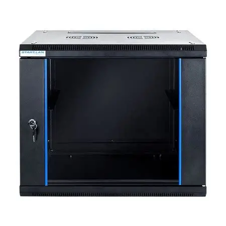 RACK DE PARED CERRADO 9U 600X450X501MM CON PUERTA DE VIDRIO OL-WS6409 ONLINK
