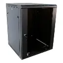 RACK DE PARED CERRADO CON PUERTA DE VIDRIO BEGPROD 12 UNIDADES 12U 530 X 400 X 600MM RACK12U-PRO