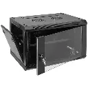 RACK DE PARED CERRADO CON PUERTA DE VIDRIO STC 4 UNIDADES MEDIDAS 600X450X280 STC-R-WMC-6045-4U