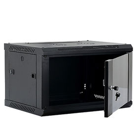 RACK DE PARED CERRADO CON PUERTA DE VIDRIO STC 4 UNIDADES MEDIDAS 600X450X280 STC-R-WMC-6045-4U