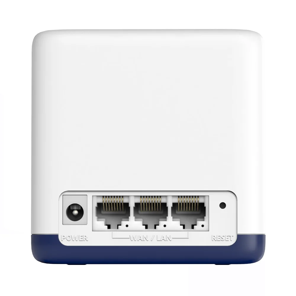 ROUTER MERCUSYS HALO H50G WIFI-MESH EXTENSOR 2.4-5GHZ DOBLE BANDA WAN 2 PACK