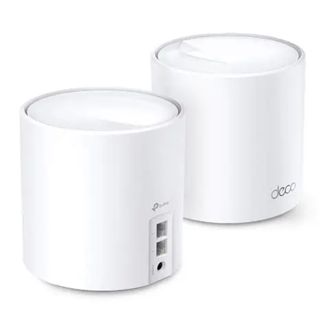 ROUTER DECO-X50-2P AX3000 WHOLE HOME MESH WIFI 6 DUAL BAND 2 PACK