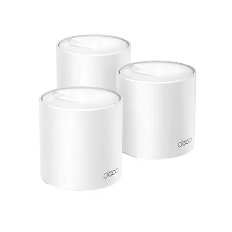 ROUTER DECO-X50-3P AX3000 WHOLE HOME MESH WIFI 6 DUAL BAND 3 PACK
