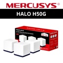 ROUTER MERCUSYS HALO H50G WIFI-MESH EXTENSOR 2.4-5GHZ DOBLE BANDA WAN 3 PACK