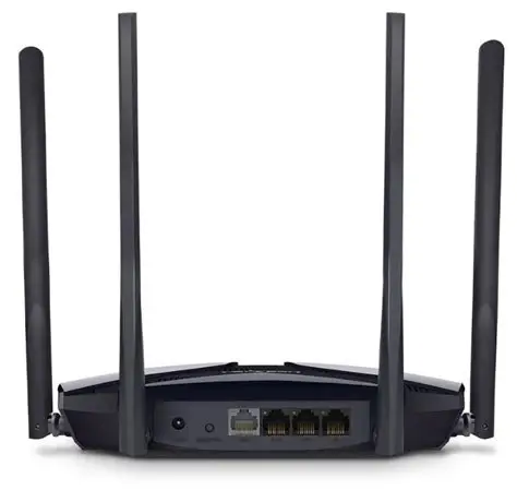 ROUTER MERCUSYS MR60X WIRELESS AX1500 WIFI 6 4 ANTENAS 5DBI GIGABIT