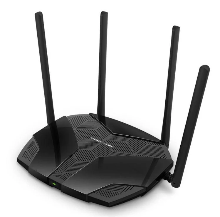 ROUTER MERCUSYS MR60X WIRELESS AX1500 WIFI 6 4 ANTENAS 5DBI GIGABIT