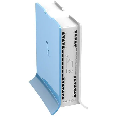 ROUTER MIKROTIK RB-941-2ND-TC HAP LITE 4 PUERTOS 10|100 WIFI 2.4GHZ 1.5DBI CPU 650MHZ 32MB RAM
