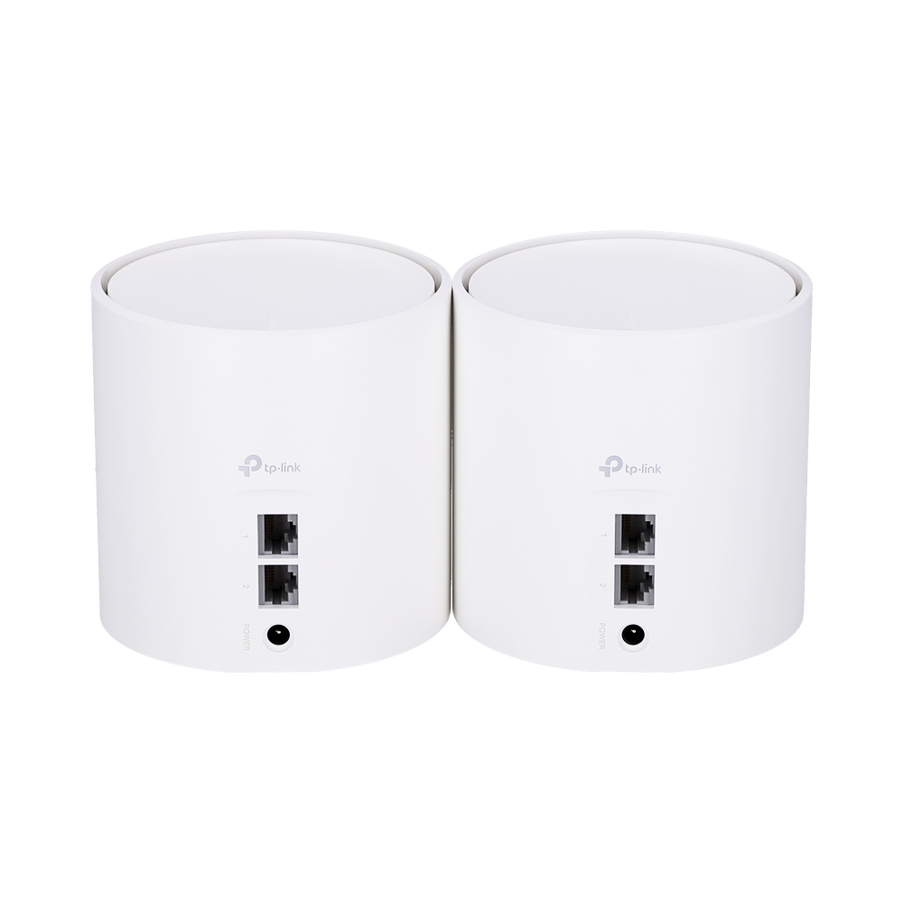 ROUTER TPLINK DECO AX1800 WHOLE HOME MESH WIFI SYSTEM DUALBAND WIFI 6 2 PACK DECO-X20-2P