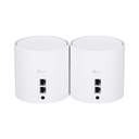 ROUTER TPLINK DECO AX1800 WHOLE HOME MESH WIFI SYSTEM DUALBAND WIFI 6 2 PACK DECO-X20-2P