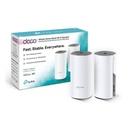 ROUTER TPLINK DECO E4 AC1200 WIFI-MESH EXTENSOR 2.4-5GHZ DOBLE BANDA WAN 2 PACK