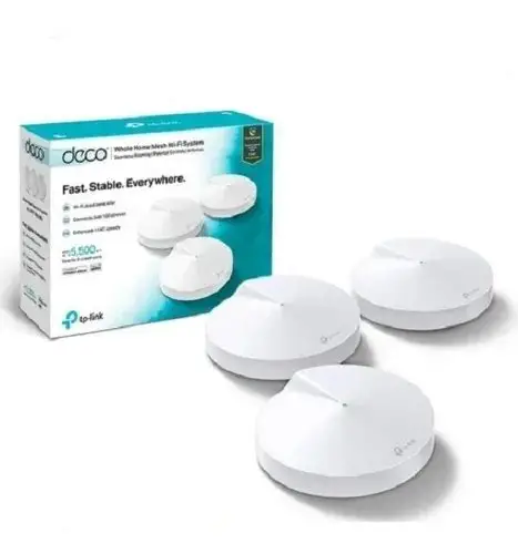 ROUTER TPLINK DECO M5 AC1300 WIFI-MESH EXTENSOR 2.4-5GHZ DOBLE BANDA 3PACK