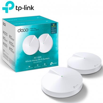 ROUTER TPLINK DECO M9 WIFI-MESH EXTENSOR 2.4-5GHZ TRIPLE BANDA WAN 2 PACK