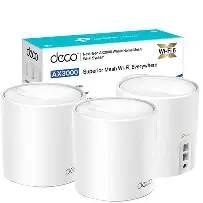 ROUTER TPLINK DECO X10 WIFI 6 MESH AI AX1500 EXTENSOR DUALBAND 2.4GHZ | 5GHZ GIGABIT 2 PACK