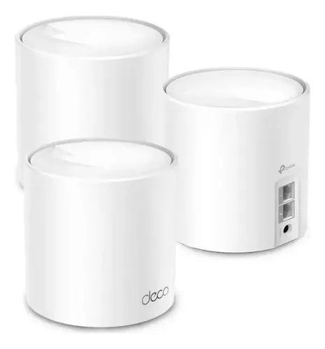 ROUTER TPLINK DECO X10 WIFI 6 MESH AI AX1500 EXTENSOR DUALBAND 2.4GHZ | 5GHZ GIGABIT 2 PACK