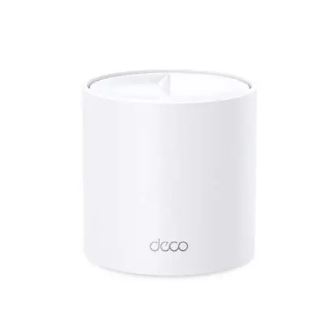ROUTER TPLINK DECO X60 AX5400 WHOLE HOME MESH WIFI SYSTEM DUAL BAND WIFI 6 1 PACK DECO-X60-1P