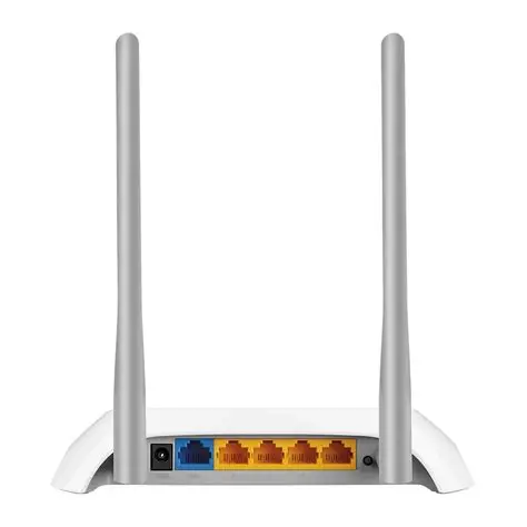 ROUTER TPLINK WR840N N300MBPS 2.4GHZ 4 PUERTOS LAN 1 WAN 10|100 2 ANTENAS