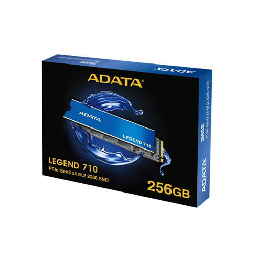 DISCO SOLIDO | ADATA | 256GB | LEGEND 710 | PCIE | GEN3 X4 | 2280SSD | M.2 | ALEG-710-256GCS