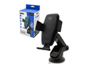 SOPORTE DE TELEFONO UNNO TEKNO BRAZO ARTICULADO CON CARGADOR INALAMBRICO 5W-10W NEGRO CH3009BK