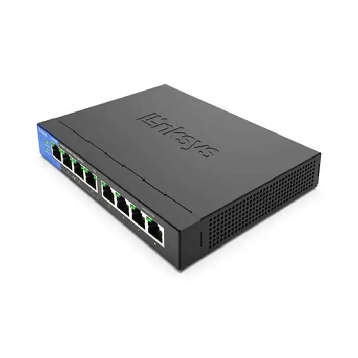 SWITCH LINKSYS 8 PUERTOS LGS108P | 8 PUERTOS GIGABIT POE EEE802.3AZ