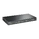 SWITCH TP-LINK SMART JETSTREAM GIGABIT 48 PUERTOS 4 RANURAS SFP+ 10GB ADMINISTRABLE TL-SG3452