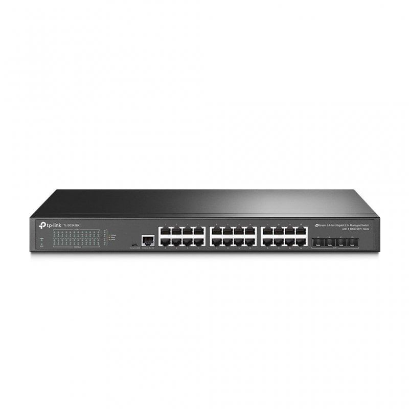 SWITCH TP-LINK TL-SG1428PE 24 PUERTOS GIGABIT POE 2 SFP JETSATREAM HASTA 250W