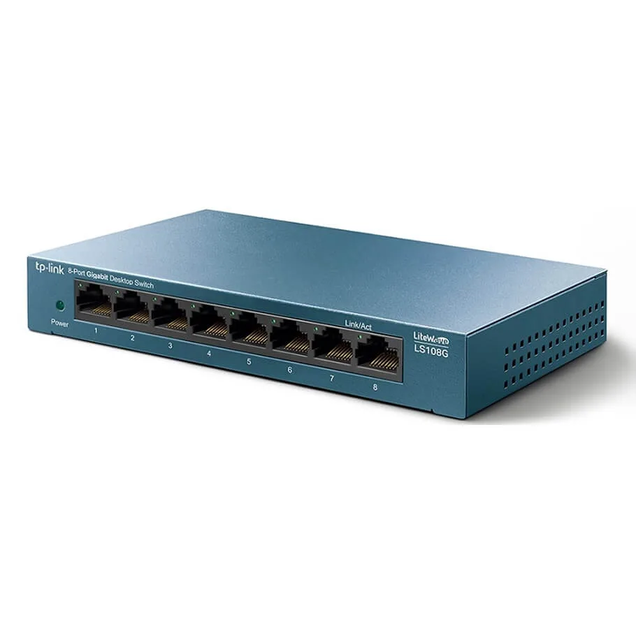 SWITCH TPLINK LS108G 8 PUERTOS 10|100 MBPS DESK RJ45