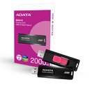 DISCO SOLIDO | EXTERNO | ADATA | SC610 | 2TB | USB 3.2 | 550MBPS | 500GPS | NEGRO | SC-610-2000G-CBK|RD