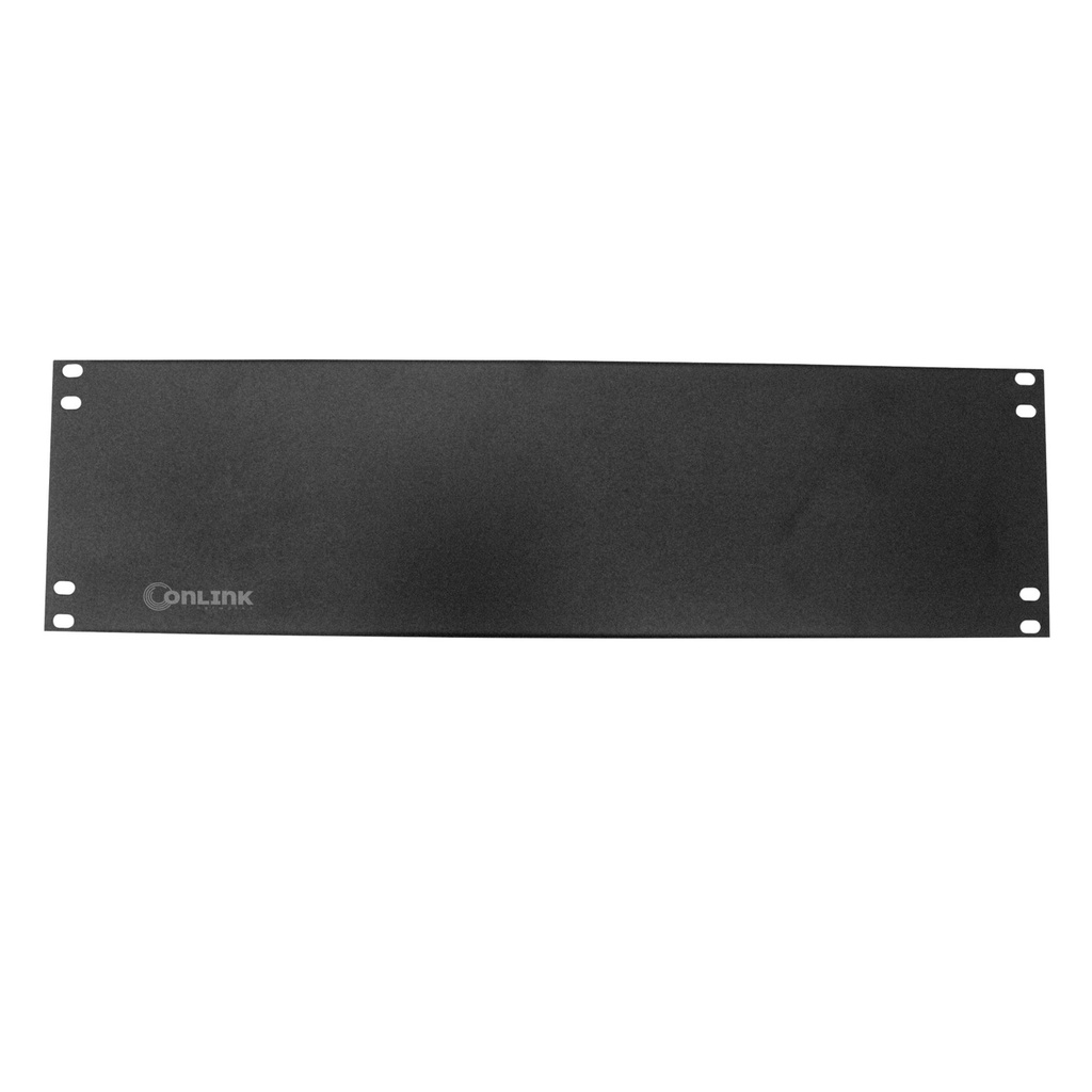 TAPA CIEGA PARA RACK ONLINK 3U METALICA NEGRA T-3U-L