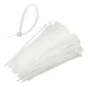 TIRRAP WIREPLUS 3.6 MM X 10CM BLANCO 100U